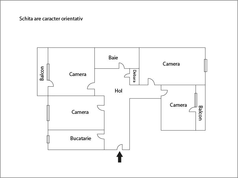 Apartament de vânzare 4 camere Manastur - 7981AV | BLITZ Cluj-Napoca | Poza1