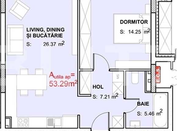 Apartament de vânzare 2 camere Gheorgheni - 79859AV | BLITZ Cluj-Napoca | Poza1