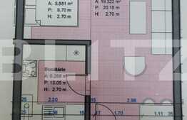 Apartament finisat, 37 mp! Zona strazii Urusagului!