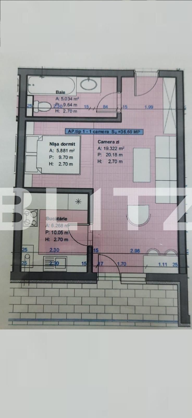 Garsonieră de vânzare Floreşti - 79925AV | BLITZ Cluj-Napoca | Poza9