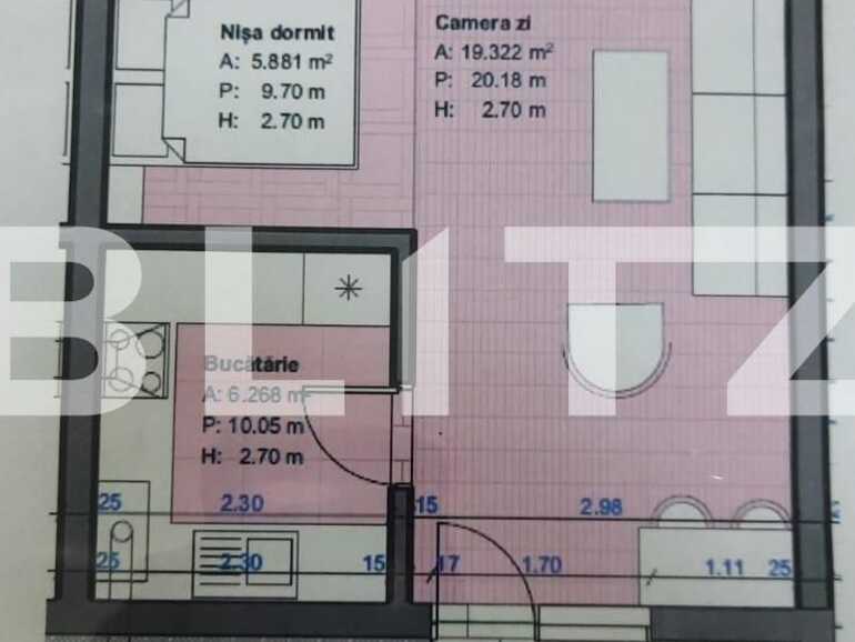 Garsonieră de vânzare Floreşti - 79925AV | BLITZ Cluj-Napoca | Poza1