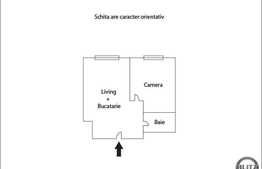 Apartament cu 2 camere, 40 mp utili, zona strazii Florilor! Parcare cu CF!