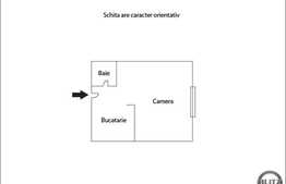 De vanzare garsoniera, 22 mp, zona strazii Cojocnei