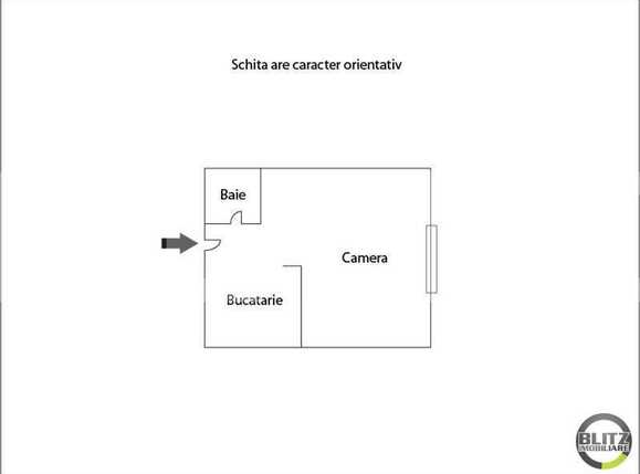 Garsonieră de vânzare Marasti - 7998AV | BLITZ Cluj-Napoca | Poza4