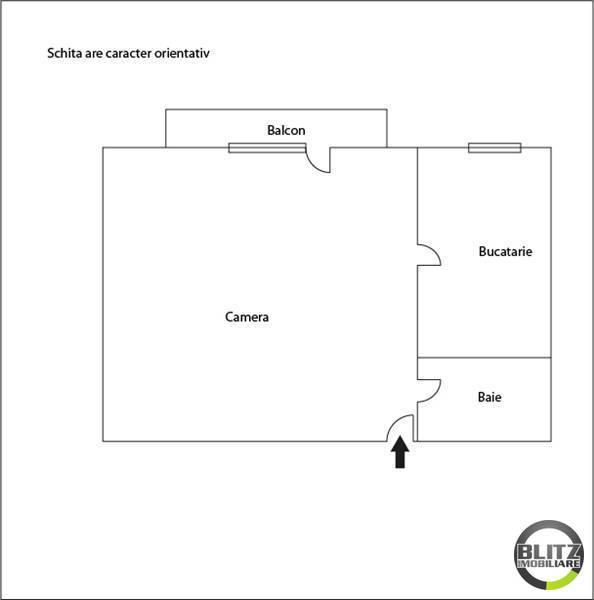 Garsonieră de vânzare Dambul Rotund - 80AV | BLITZ Cluj-Napoca | Poza1