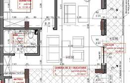 Apartament 2 camere semifinisat ,56 mp ,zona Stejarului !