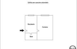 Vanzare garsoniera 21,5 mp, decomandata, boxa subsol, zona strazii Cojocnei