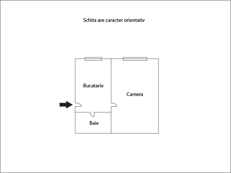 Garsonieră de vânzare Marasti - 8008AV | BLITZ Cluj-Napoca | Poza1