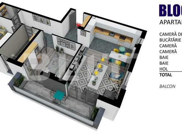 Apartament de vânzare 3 camere Floreşti - 80168AV | BLITZ Cluj-Napoca | Poza10