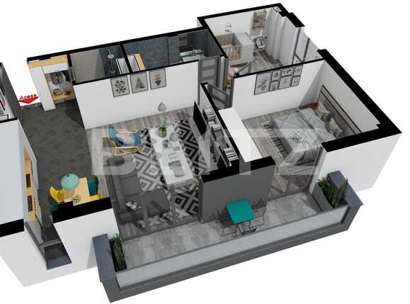 Apartament de vânzare 3 camere Floreşti - 80171AV | BLITZ Cluj-Napoca | Poza2