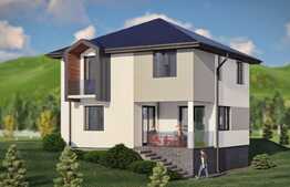 Casa individuala in Corusu, panorama si liniste, 120 mp utili si 500 mp teren!