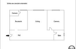 Pentru investitie! 2 camere, 50 mp, recent renovat, zona strazii Horea