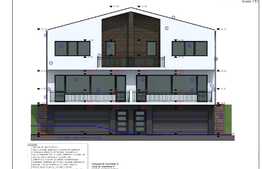 Exclusiv ! Teren cu proiect  autorizat ansamblu case Chinteni  