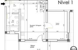 Apartament cu scara interioara! 4 camere, 83.38 mp! Zona Sub Cetate! Loc parcare