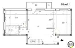 Apartament pe 2 niveluri, 112.92 mp, zona nou dezvoltata! Loc Parcare!