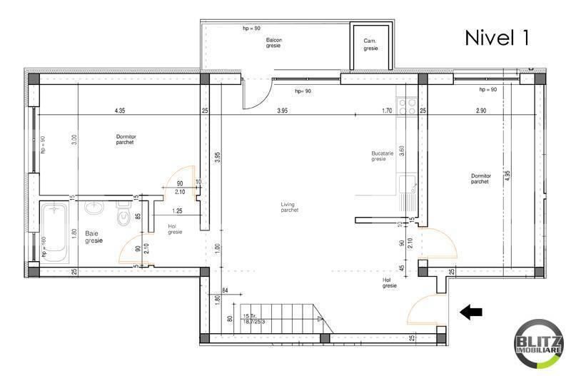 Apartament de vânzare 4 camere Floreşti - 8043AV | BLITZ Cluj-Napoca | Poza11