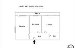 Apartament 2 camere decomandate, 51 mp utili, boxa la subsol, zona Titulescu!