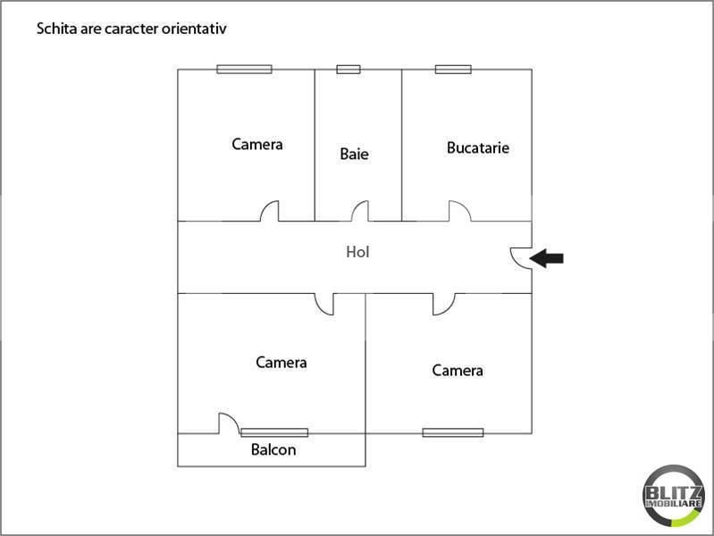 Apartament de vânzare 3 camere Gheorgheni - 8046AV | BLITZ Cluj-Napoca | Poza11