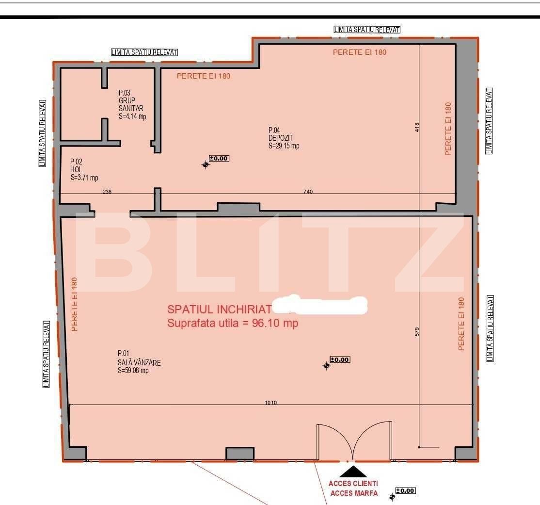 Spațiu comercial de închiriat Gheorgheni - 80475SIC | BLITZ Cluj-Napoca | Poza2