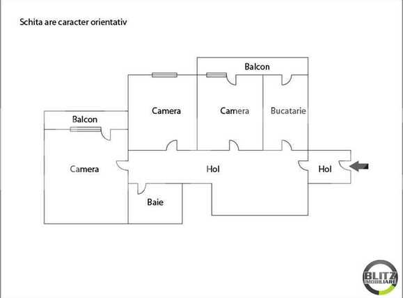 Apartament de vânzare 3 camere Manastur - 8050AV | BLITZ Cluj-Napoca | Poza11