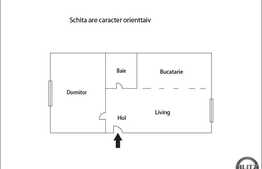 Apartament de vanzare, 2 camere in zona Oncos. Loc de parcare!