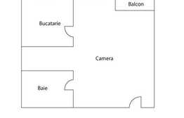 De vanzare apartament cu 1 camera, 36.3 mp, zona Iulius Mall