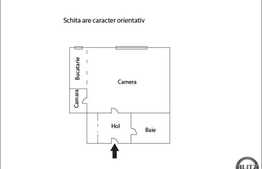 Apartament 1 camera, 31 mp utili, partial mobilat, zona Spitalului Stanca!