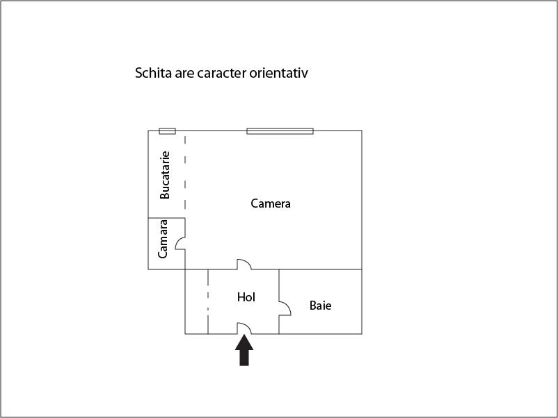 Garsonieră de vânzare Central - 8063AV | BLITZ Cluj-Napoca | Poza1