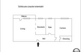 Apartament 2 camere, 59 mp, balcon, zona Polus Center, 2 locuri de parcare!