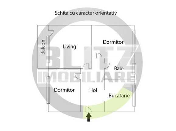 Apartament de vânzare 3 camere Manastur - 80734AV | BLITZ Cluj-Napoca | Poza2