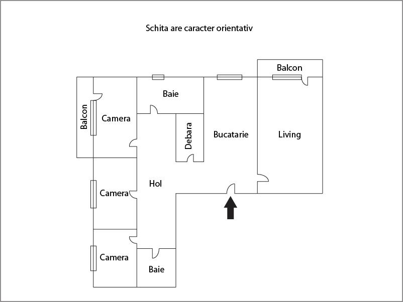 Apartament de închiriat 2 camere Intre Lacuri - 8079AI | BLITZ Cluj-Napoca | Poza1