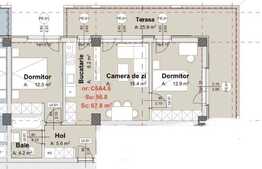 Apartament 3 camere, bloc nou, bloc premium, zona Vivo