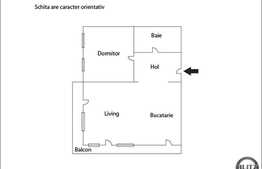 Apartament de vanzare cu 2 camere, 49 mp utili