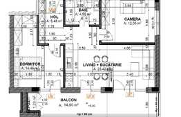 Apartament 3 camere, terasa, parcare, etaj intermediar, zona străzii Oasului 