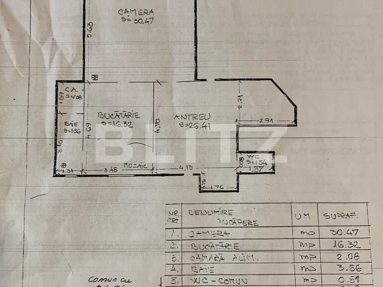 Garsonieră de vânzare Central - 81047AV | BLITZ Cluj-Napoca | Poza2