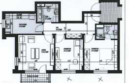 Apartament de 3 camere, decomandat, 72 mp + grădină 70 mp, zona Tractorul