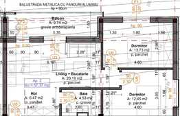 Apartament 3 camere, 58 mp, gradina de 171 mp, in Apahida