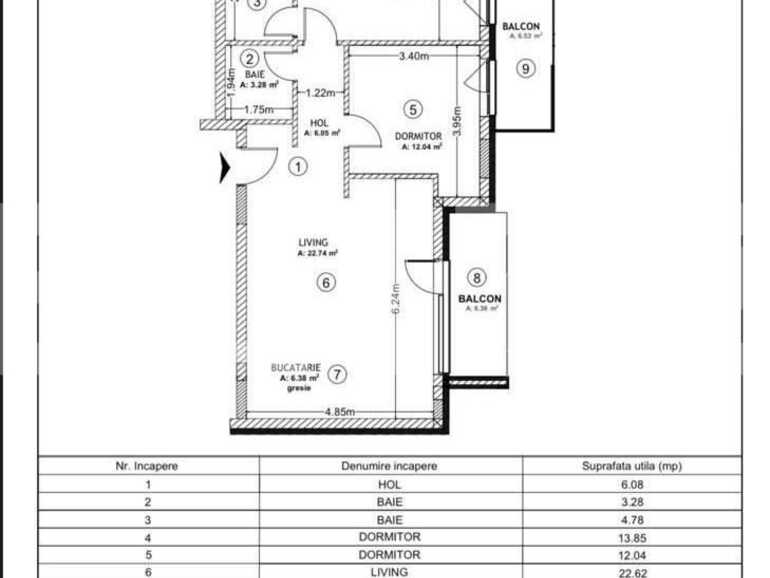 Apartament de vânzare 3 camere Central - 81297AV | BLITZ Cluj-Napoca | Poza1