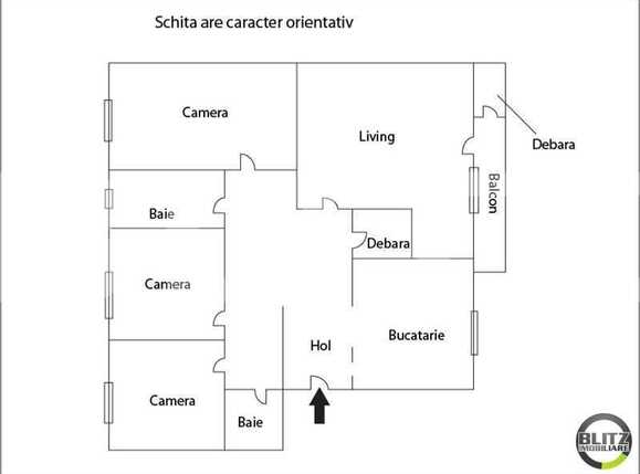 Apartament de vânzare 4 camere Gheorgheni - 8134AV | BLITZ Cluj-Napoca | Poza13