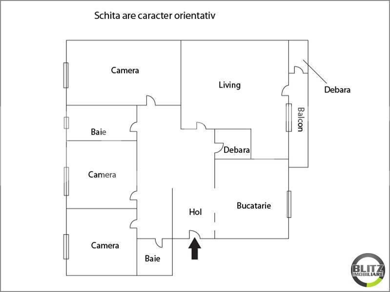 Apartament de vânzare 4 camere Gheorgheni - 8134AV | BLITZ Cluj-Napoca | Poza13