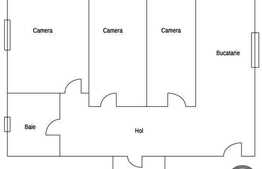 De vanzare apartament cu 3 camere, 66 mp utili , cu garaj