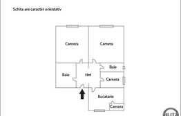 3 camere 99 mp, imobil tip casa, 321 mp gradina, zona semicentrala