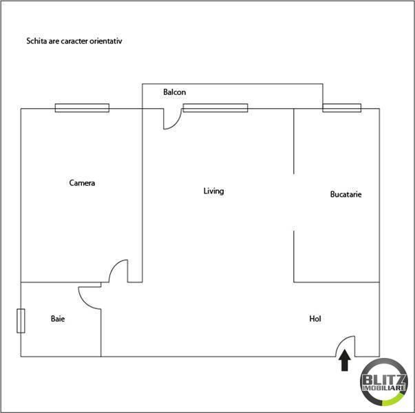 Apartament de vânzare 2 camere Marasti - 814AV | BLITZ Cluj-Napoca | Poza1