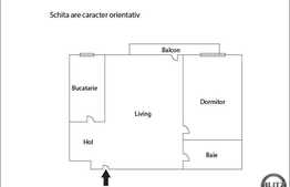Vanzare 2 camere, 41.5 mp, decomandat, zona strazii Teilor! Loc parcare cu CF!