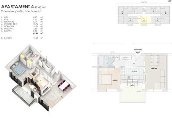 Apartament de vânzare 2 camere Floreşti - 81544AV | BLITZ Cluj-Napoca | Poza1