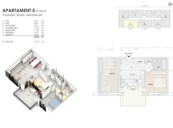 Apartament de vânzare 2 camere Floreşti - 81551AV | BLITZ Cluj-Napoca | Poza1