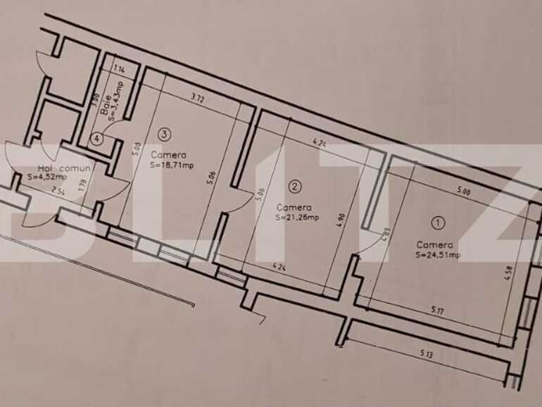 Apartament de vânzare 3 camere Centrul Istoric - 81574AV | BLITZ Brașov | Poza1