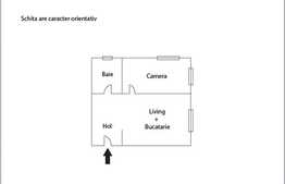 Apartament cu 2 camere, 41 mp utili, imobil nou, zona Stejarului!