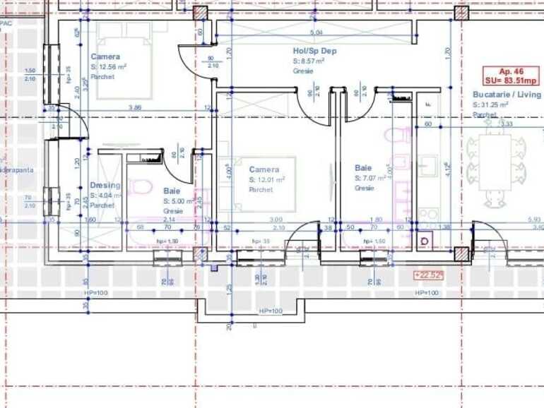 Apartament de vânzare 3 camere Floreşti - 81670AV | BLITZ Cluj-Napoca | Poza1