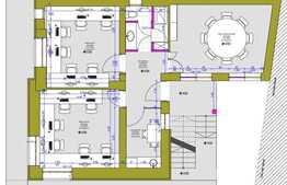 Clădire birouri renovată total, 160 mp, cu parcare, zona Piața Cipariu